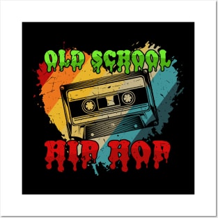 Old School Hip Hop Retro Vintage Style Posters and Art